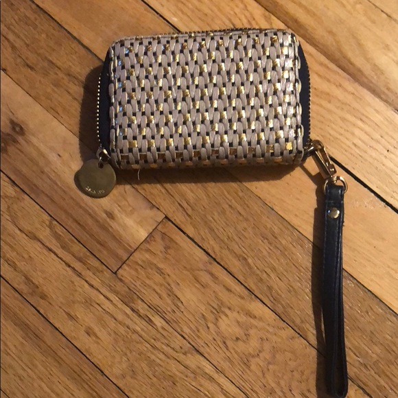 Pre-owned Deux Lux Zip Around Wristlet Wallet - Picture 4 of 6